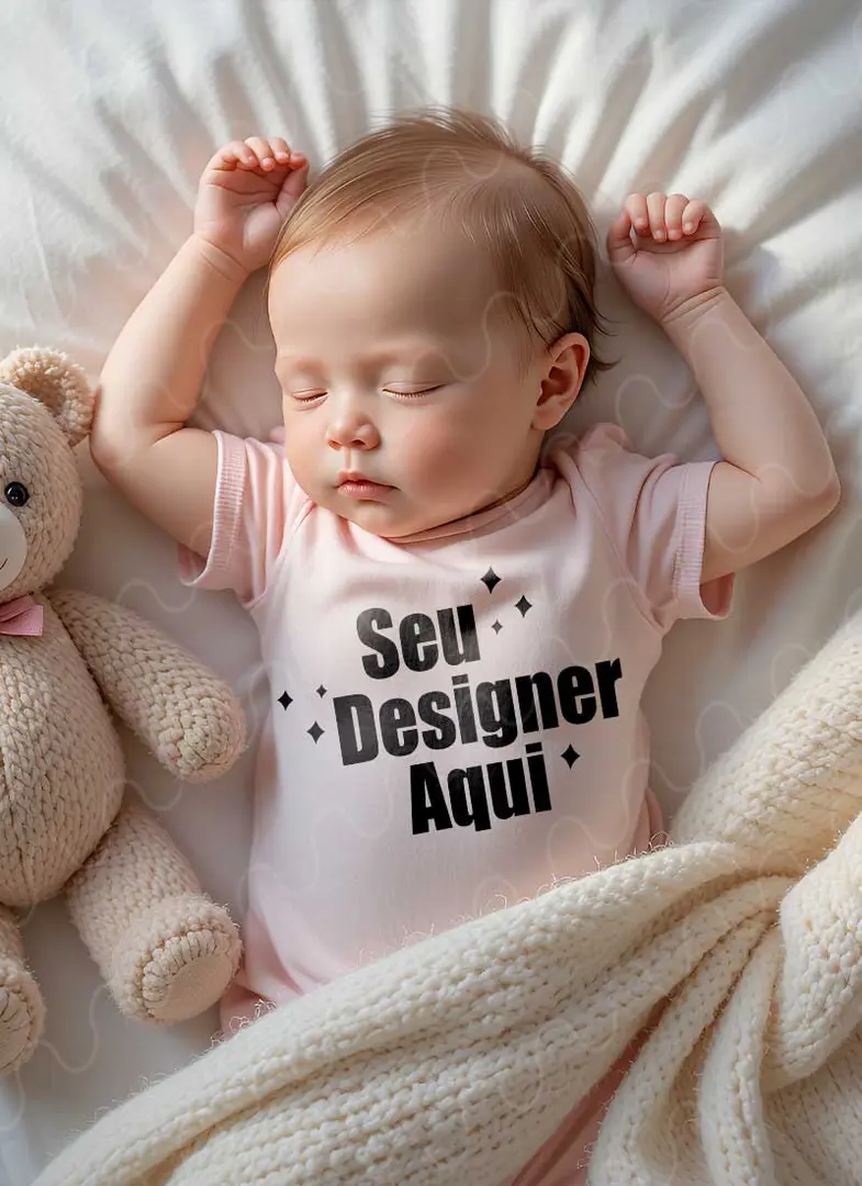 Mockup Baby Sleeping Mockup Baby Sleeping