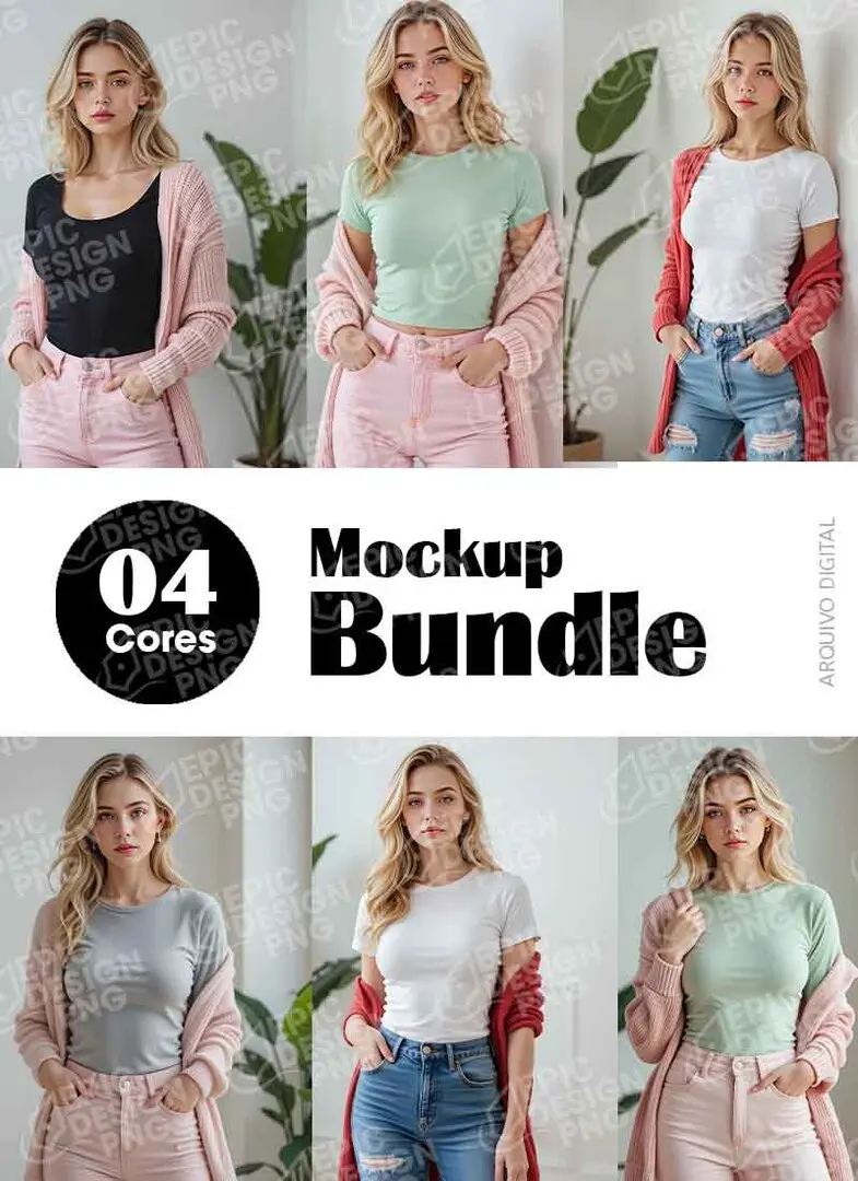 Modelo Mockup Elegance Modelo Mockup Elegance