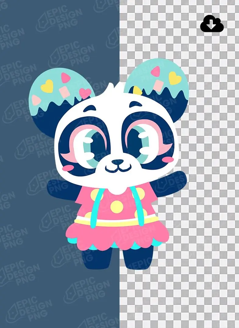 Panda Donuts Cute Panda Donuts Epicdesignpng 6