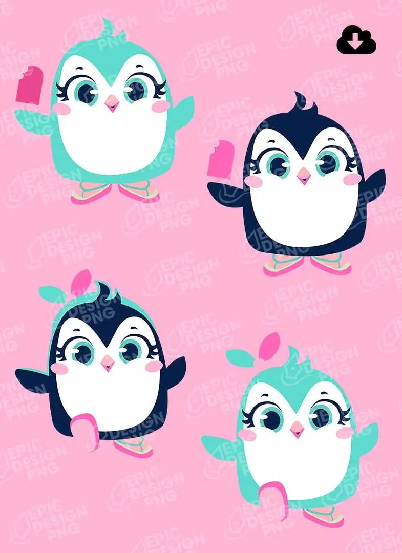 Pinguim Blue Summer Pinguim Blue Summer