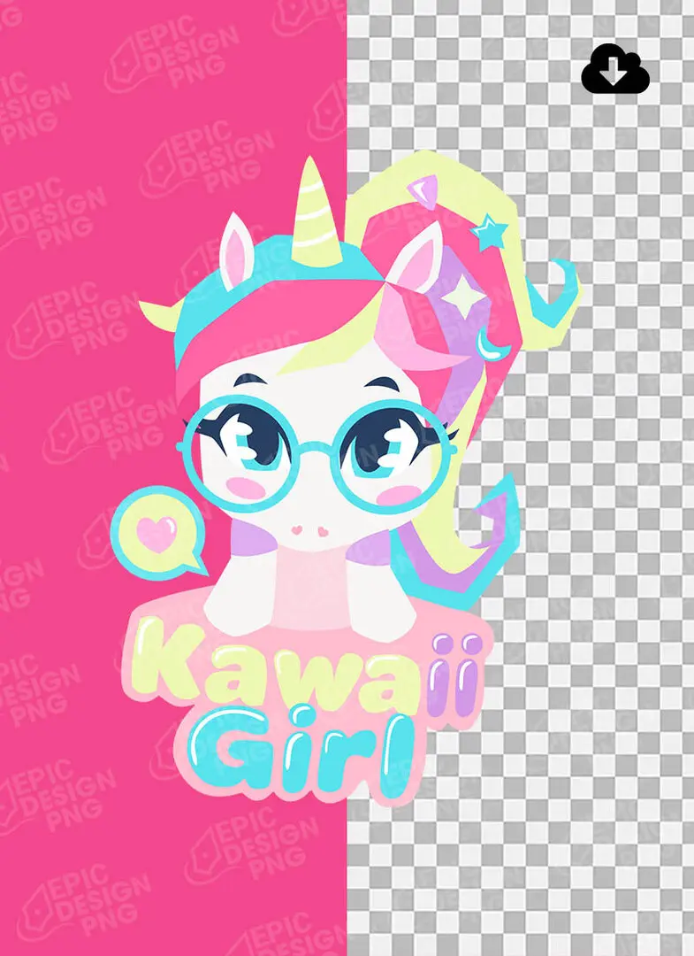 Unicórnio Png Kawaii Unicórnio Kawaii Png Mod3
