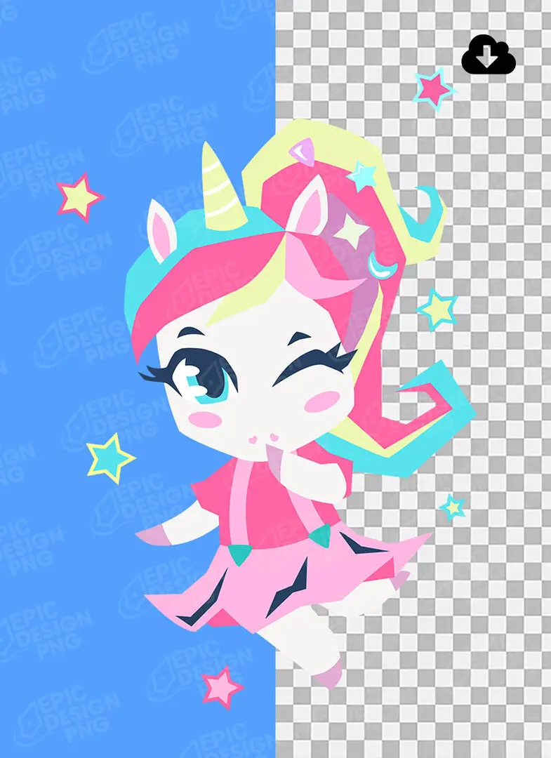 Unicórnio Kawaii Png Unicórnio Kawaii Png Alta resolução